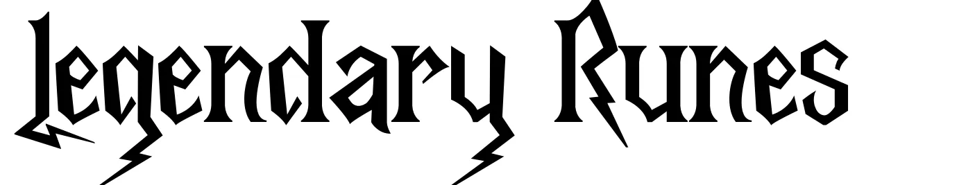 Legendary Runes
