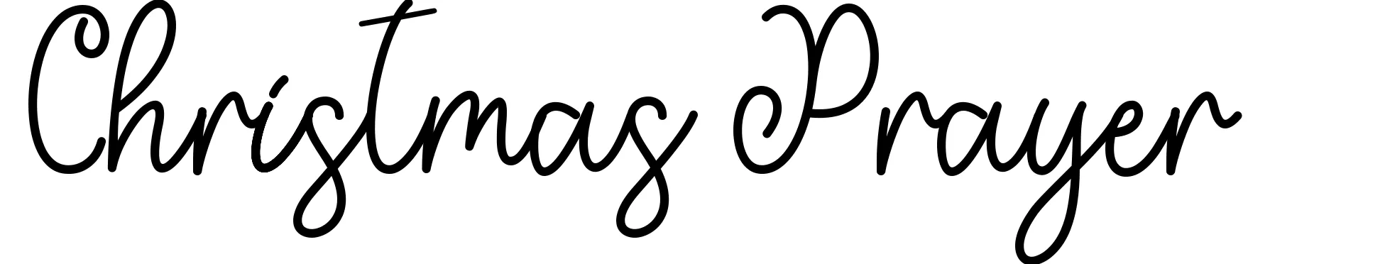 Christmas Prayer