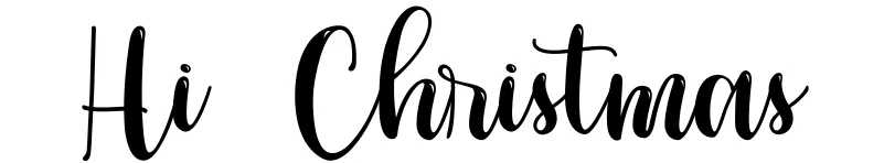 Hi Christmas