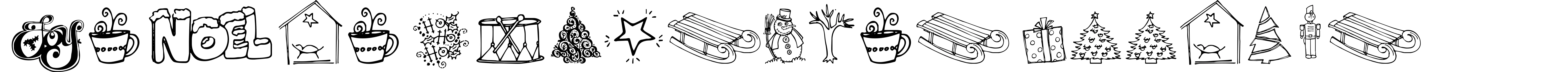 Janda Christmas Doodles