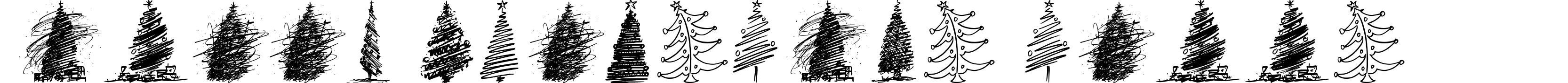 Merry Christmas Trees