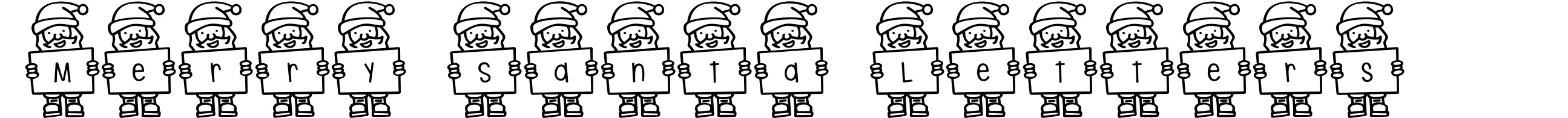 Merry Santa Letters
