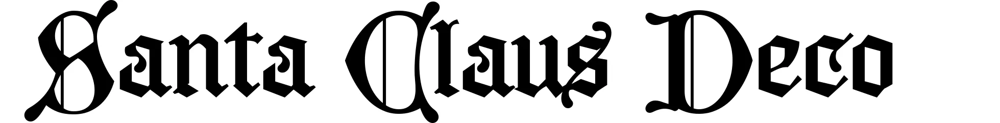 Santa Claus Deco