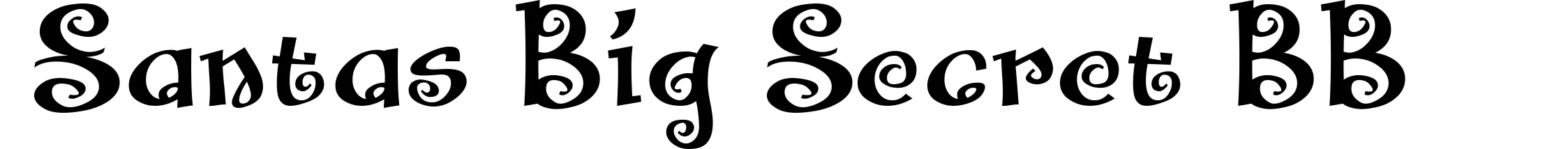 Santas Big Secret BB