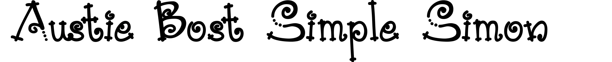 Austie Bost Simple Simon