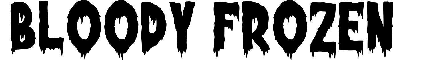 Bloody Frozen