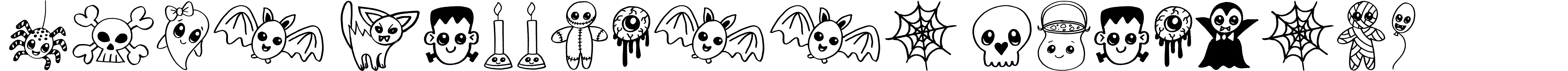 Cute Halloween Drawings