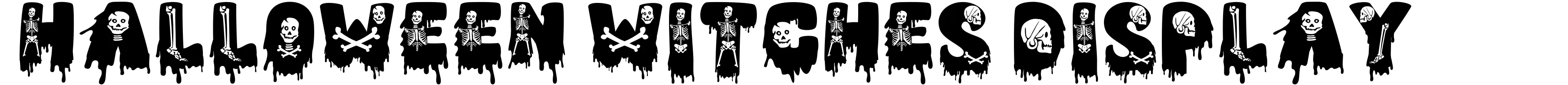 Halloween Witches Display