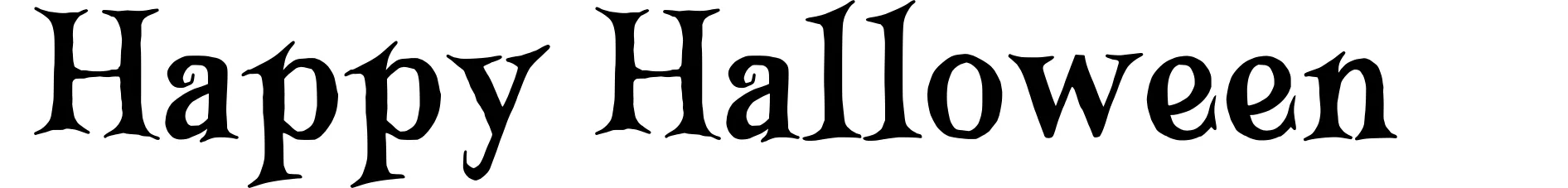 Happy Halloween