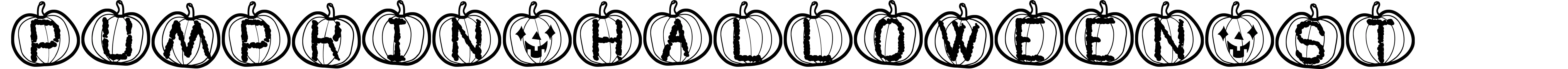 Pumpkin Halloween St