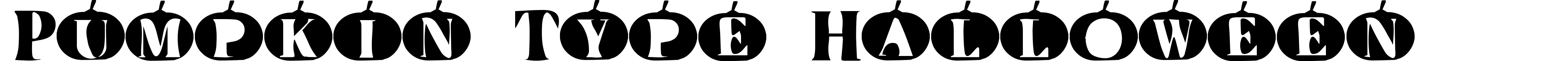 Pumpkin Type Halloween