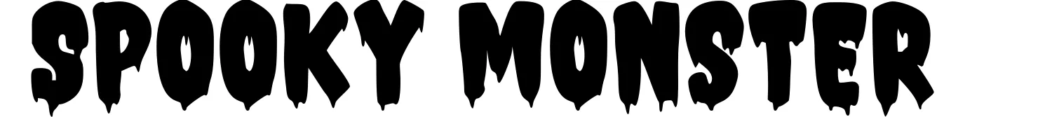 Spooky Monster