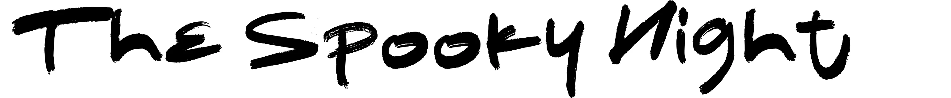 The Spooky Night