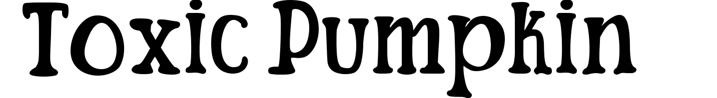 Toxic Pumpkin
