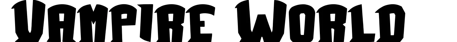 Vampire World