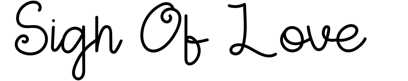Sign Of Love