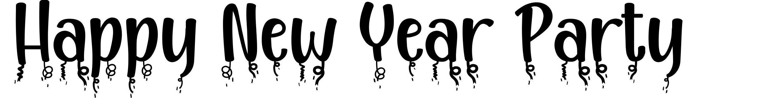 Happy New Year Party