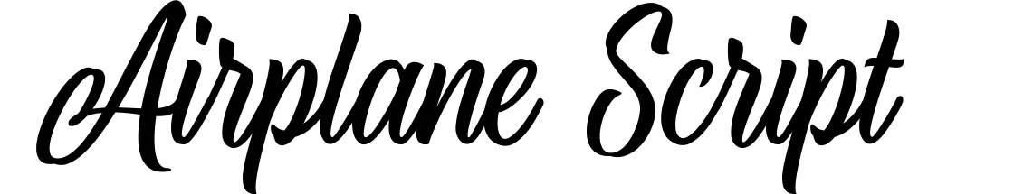 Airplane Script