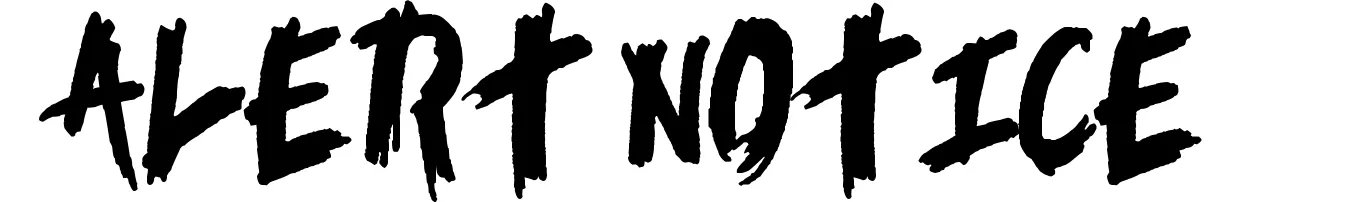 Alert Notice