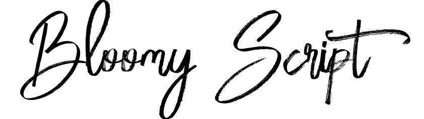 Bloomy Script
