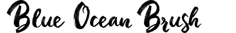 Blue Ocean Brush