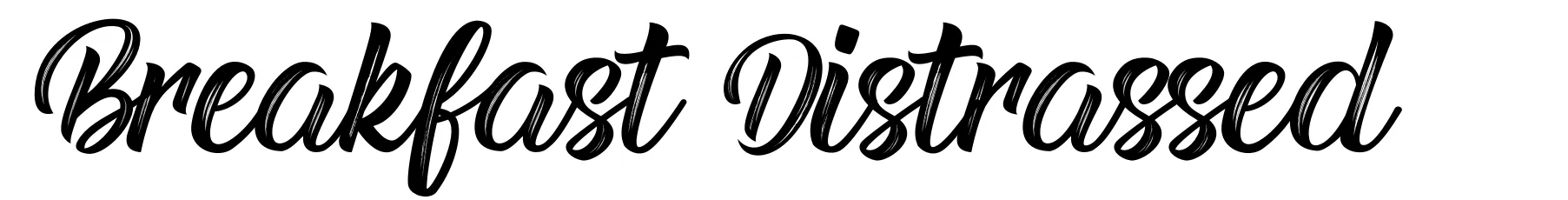 Breakfast Distrassed