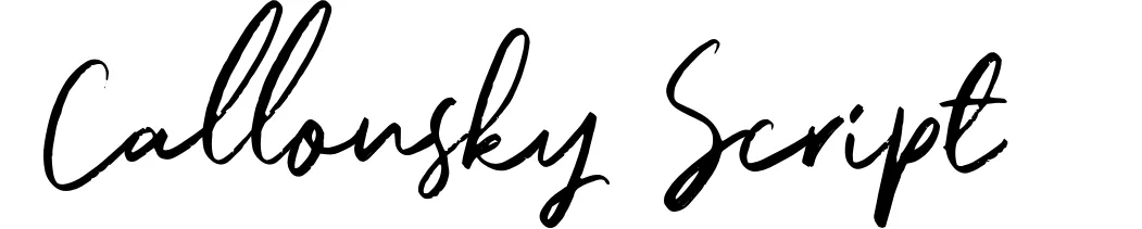 Callonsky Script