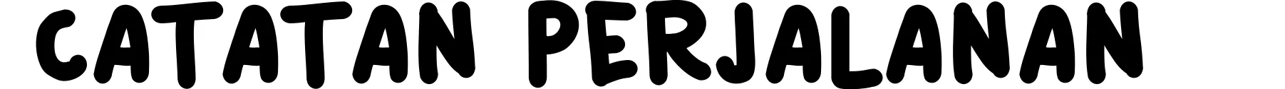 Catatan Perjalanan