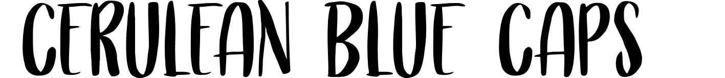 Cerulean Blue Caps