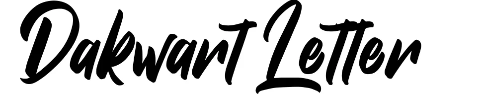 Dakwart Letter