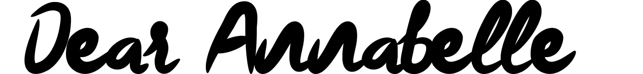 Dear Annabelle