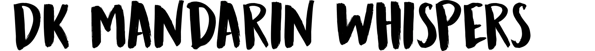 DK Mandarin Whispers