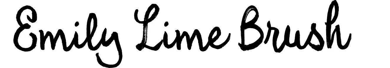 Emily Lime Brush