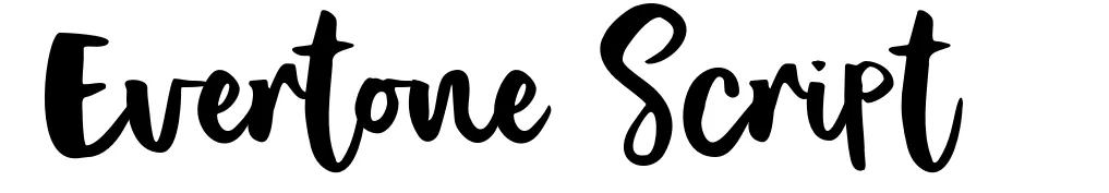 Evertone Script