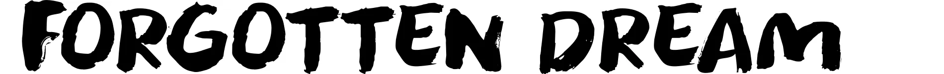 Forgotten Dream