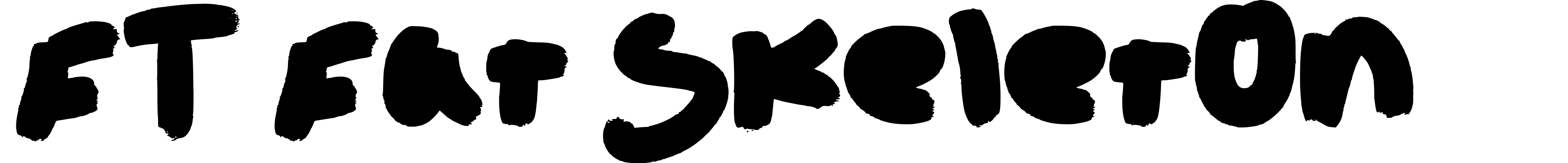 FT Fat Skeleton