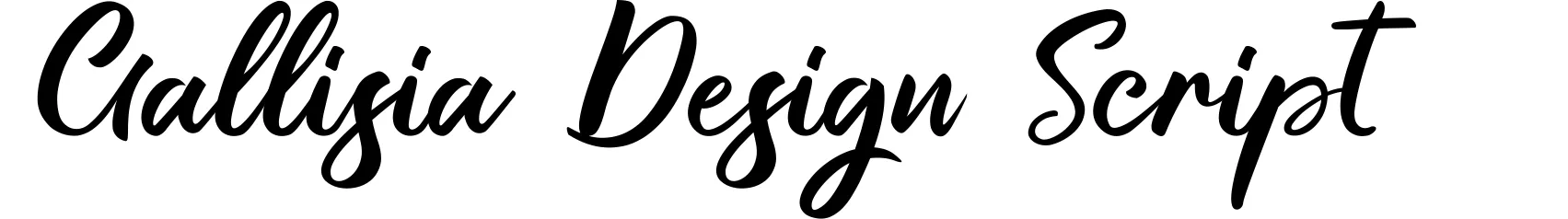 Gallisia Design Script