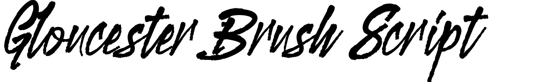 Gloucester Brush Script