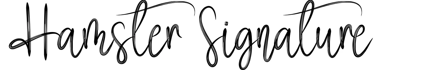 Hamster Signature