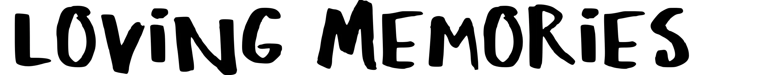 Loving Memories