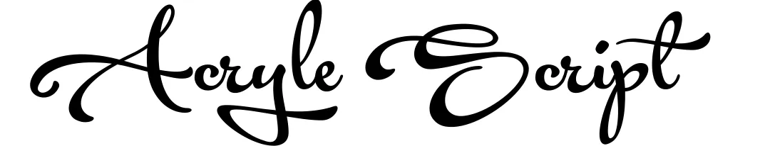 Acryle Script