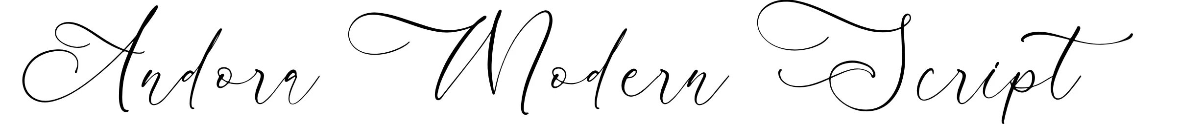 Andora Modern Script