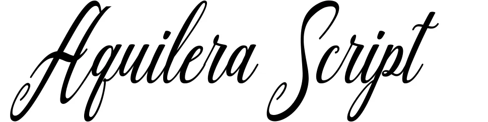 Aquilera Script
