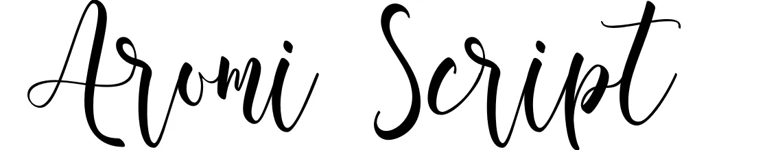 Aromi Script