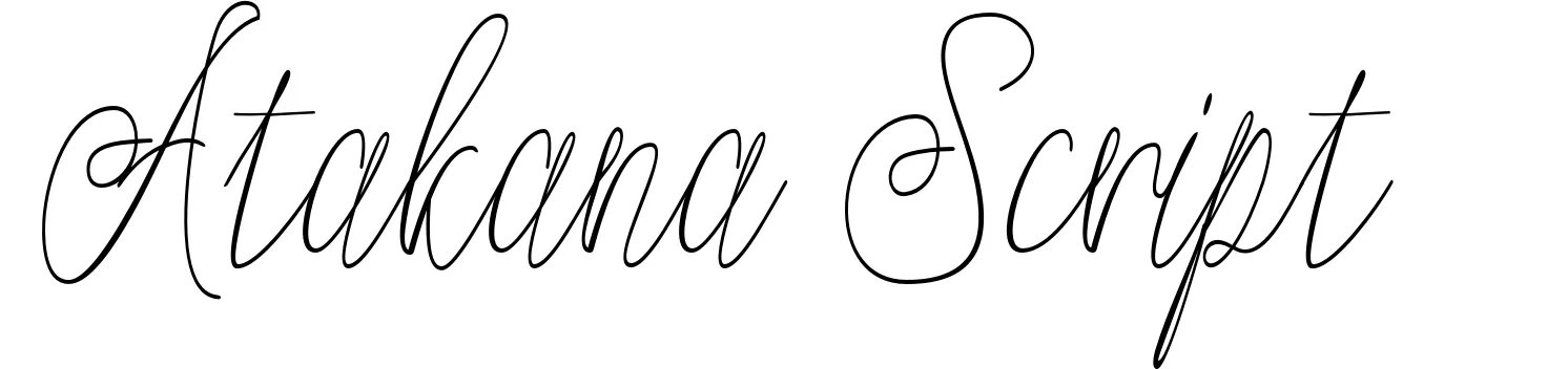 Atakana Script