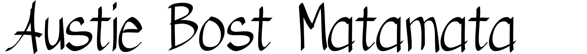 Austie Bost Matamata