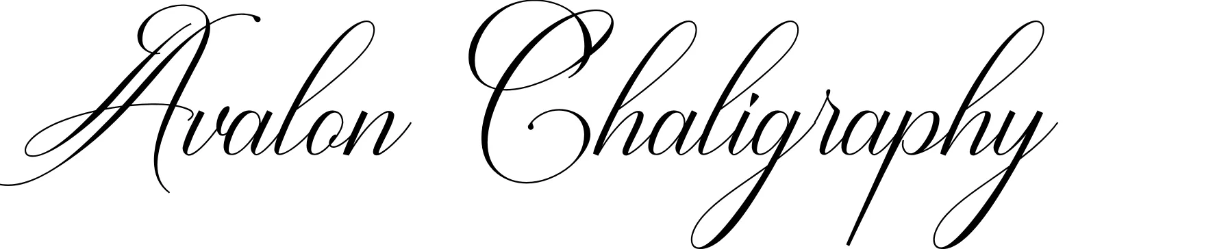 Avalon Chaligraphy