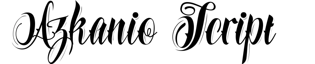 Azkanio Script