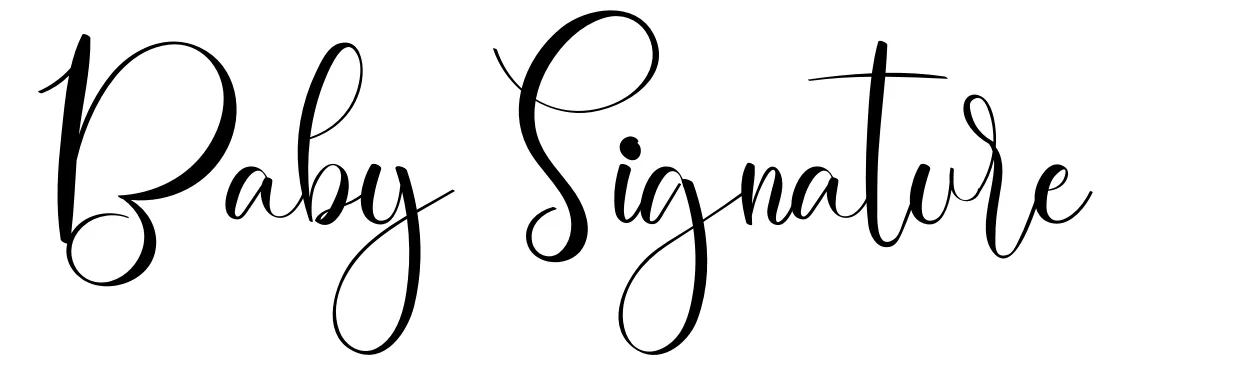 Baby Signature