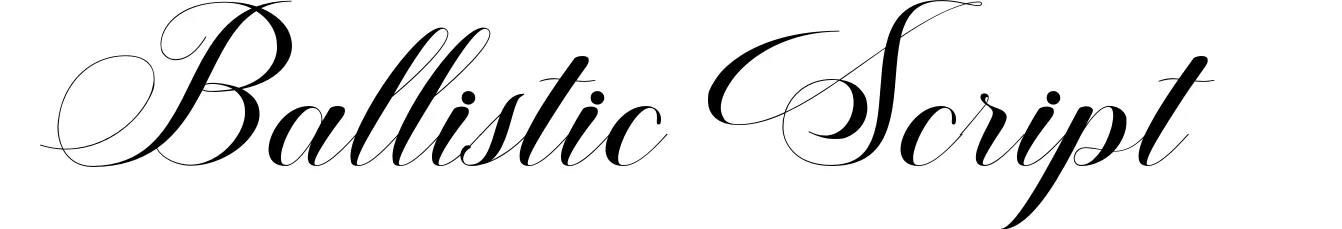 Ballistic Script